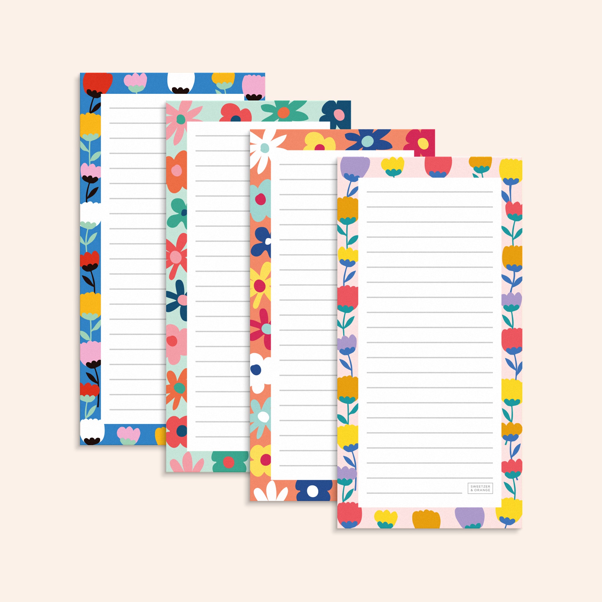 Floral Fridge Pads