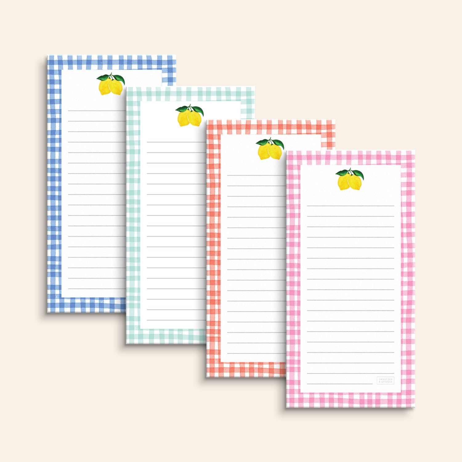 Lemon Fridge Pads
