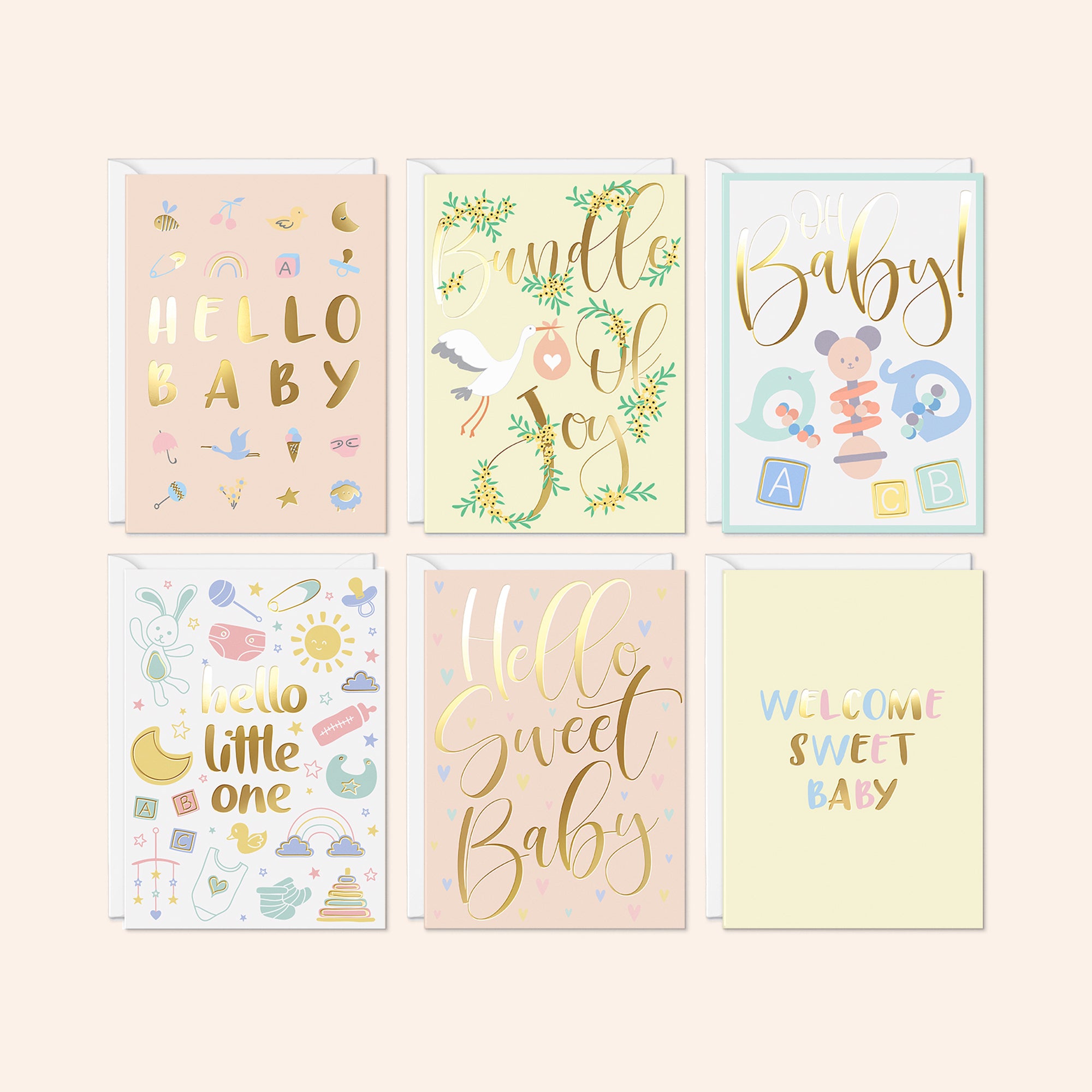 Baby Shower Cards | Set of 24