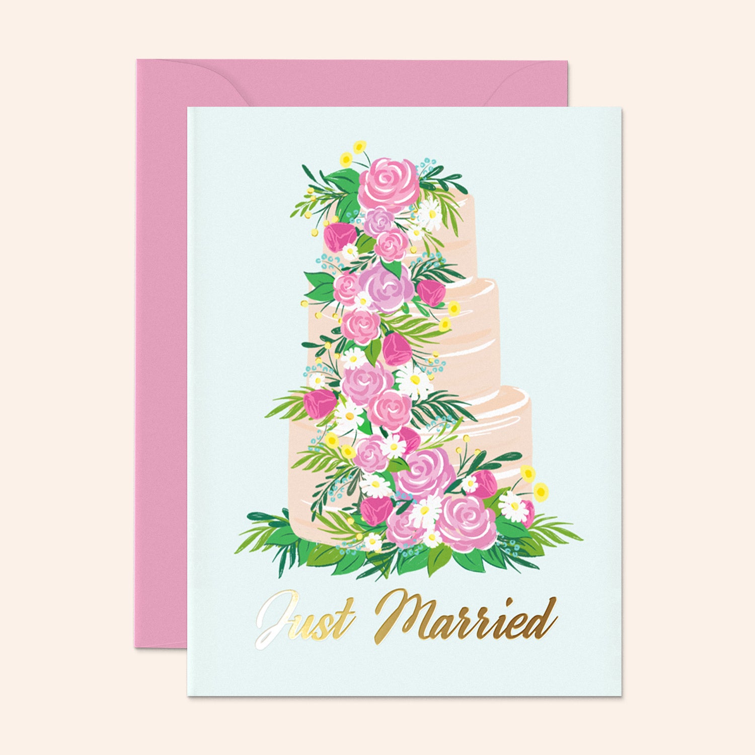 Wedding Cake Card