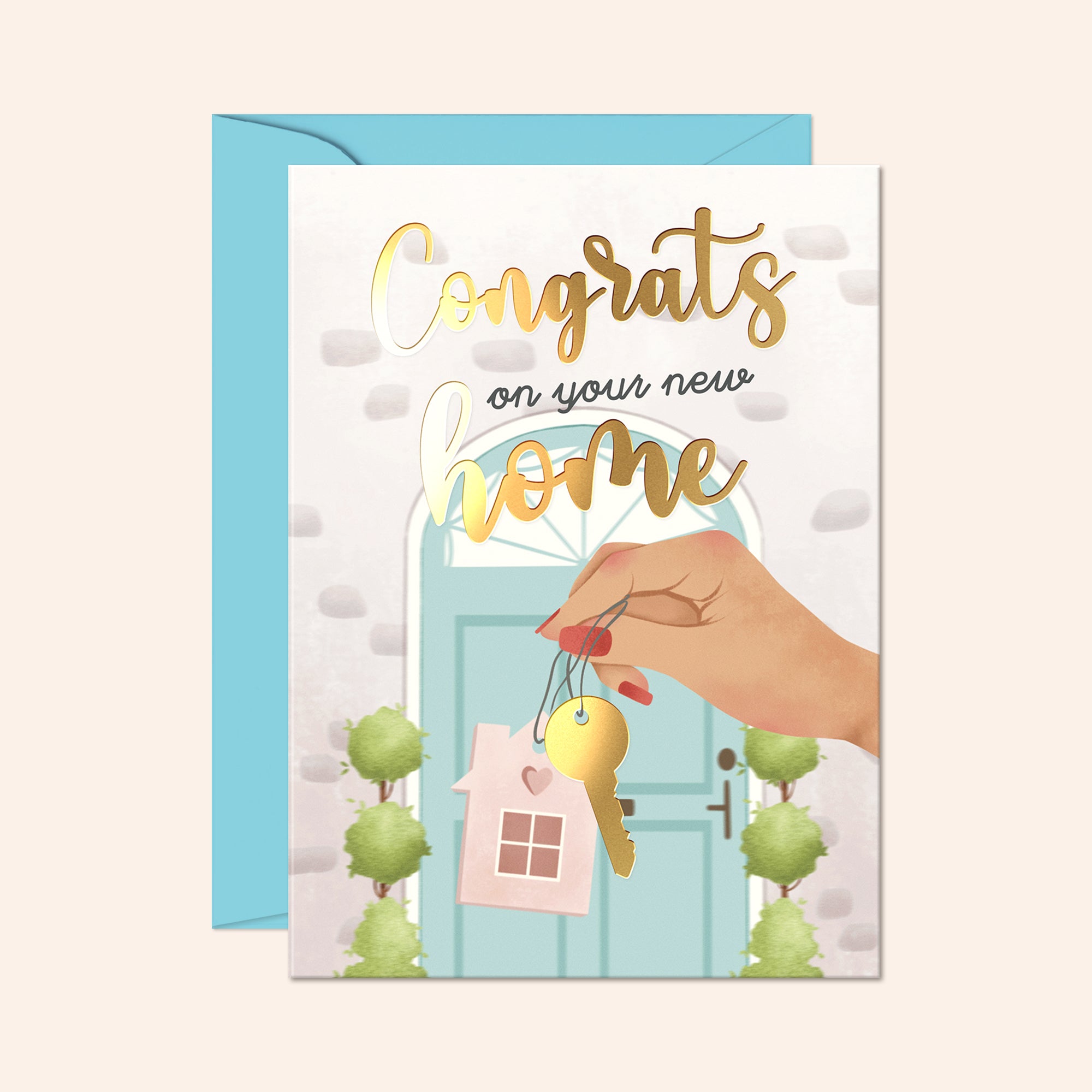 House Keys Housewarming Card
