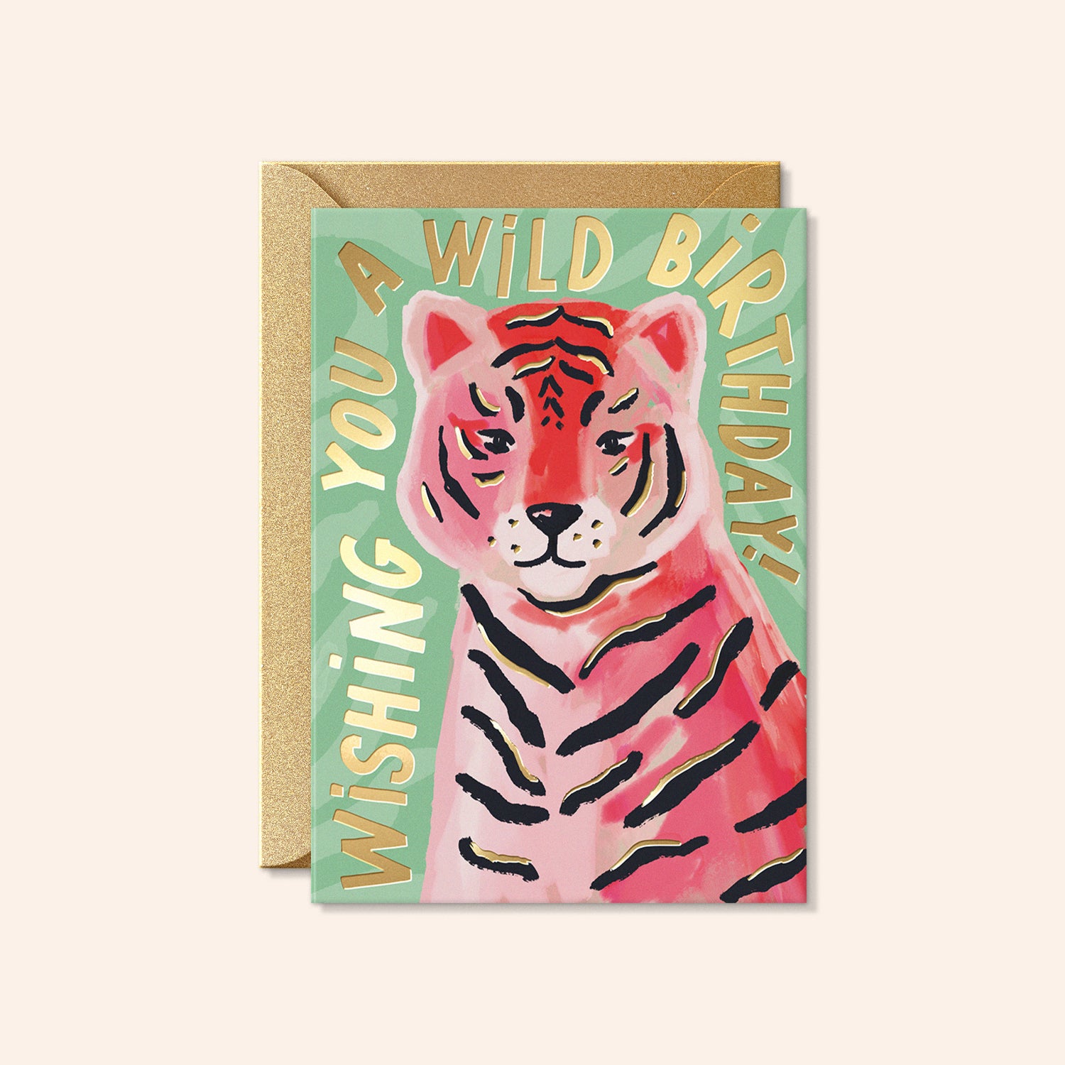 Wishing You a Wild Birthday Card
