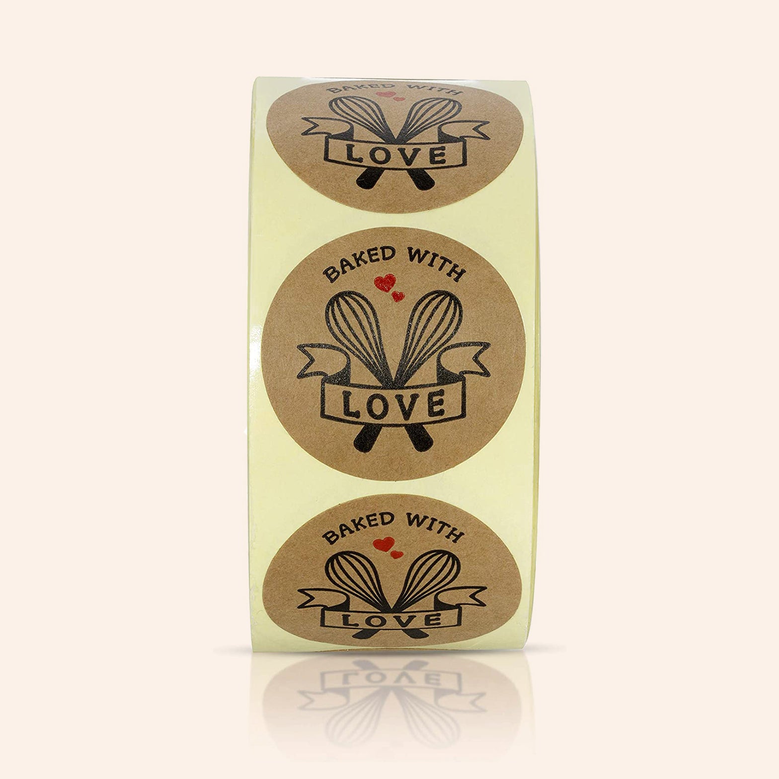 Baked with Love Egg Beater Stickers
