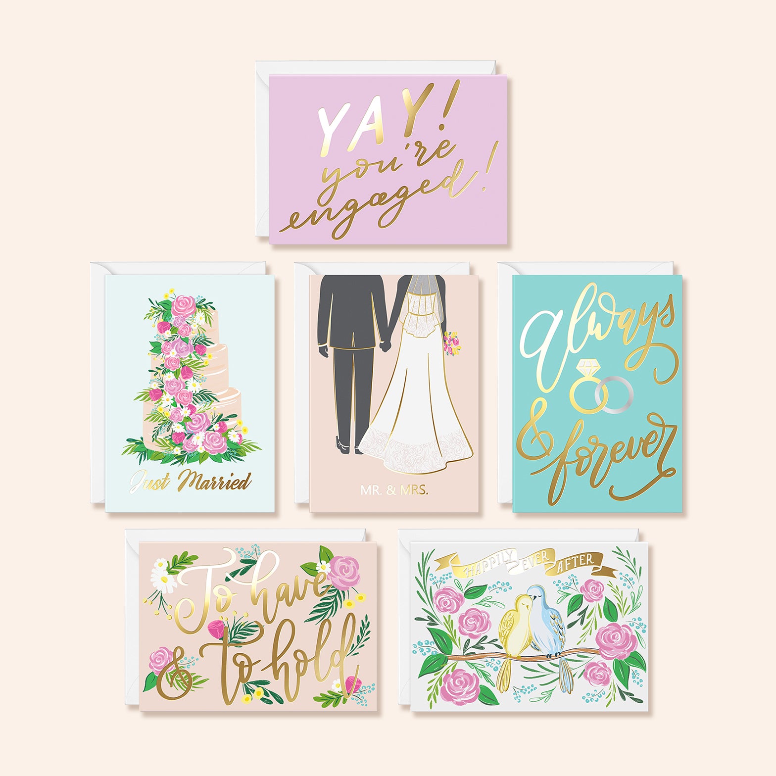 Wedding Cards | Set of 24