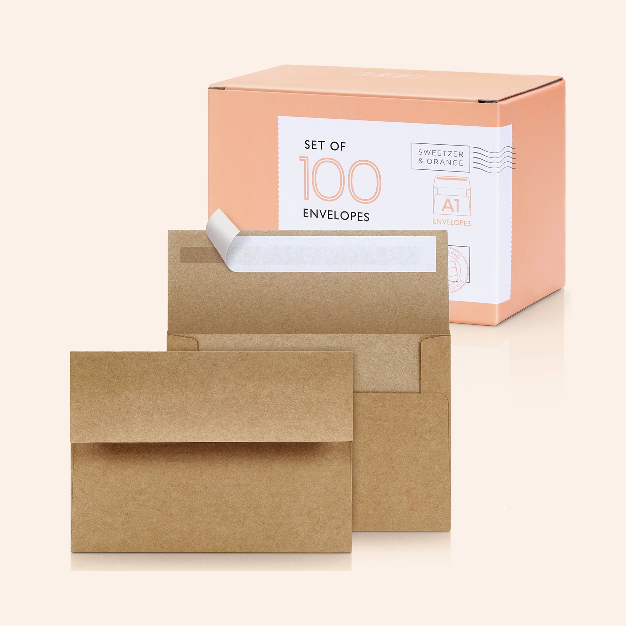 A1 Kraft Envelopes | Set of 100